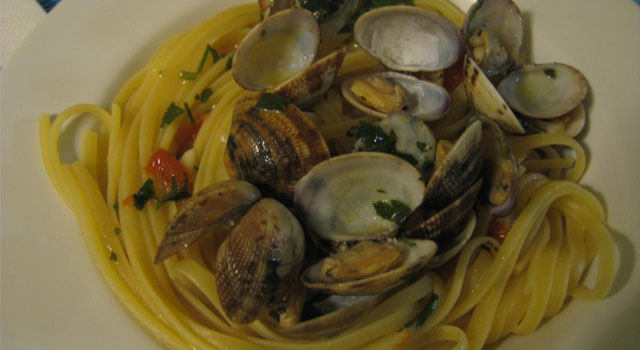 Ricetta degli spaghetti con le vongole