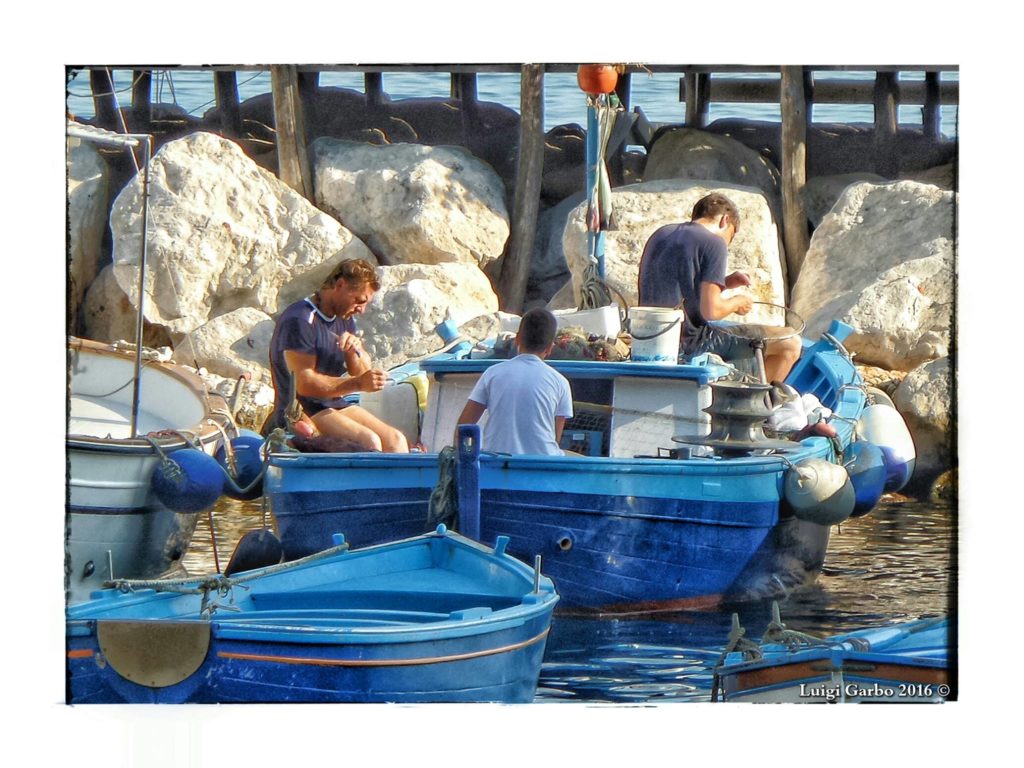 Pescatori a Marina Grande 2016
