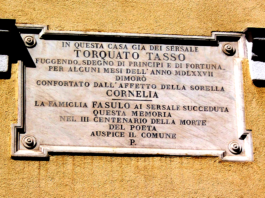 Descrizione casa Torquato Tasso